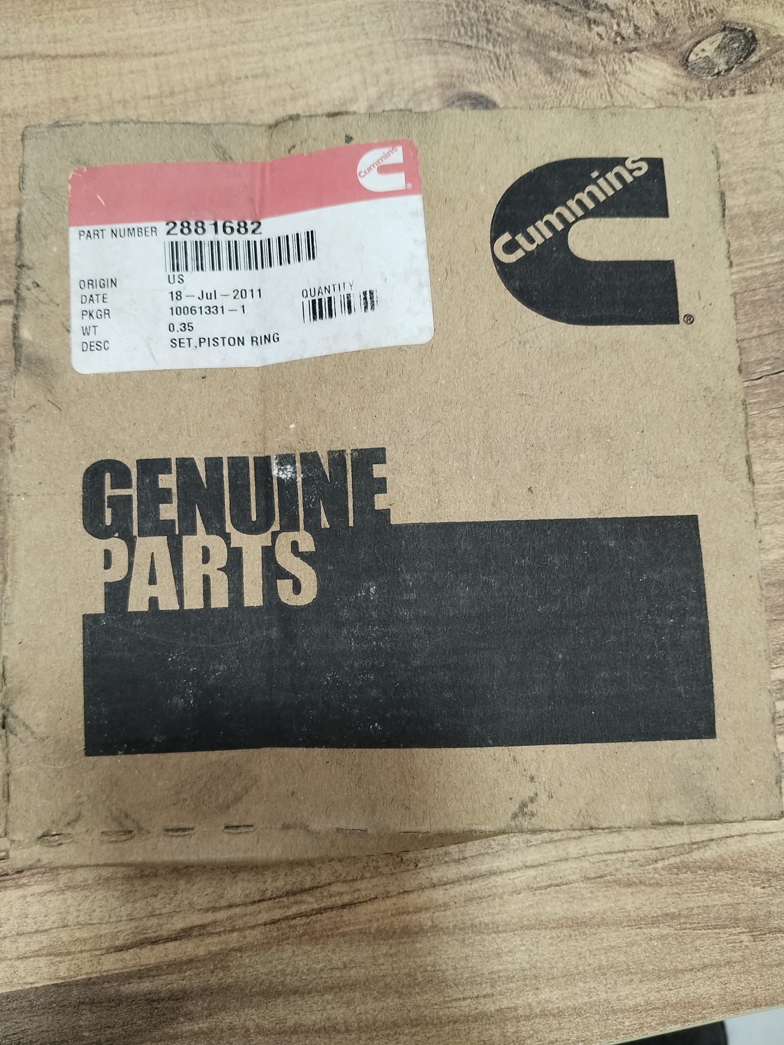 2881682 set piston