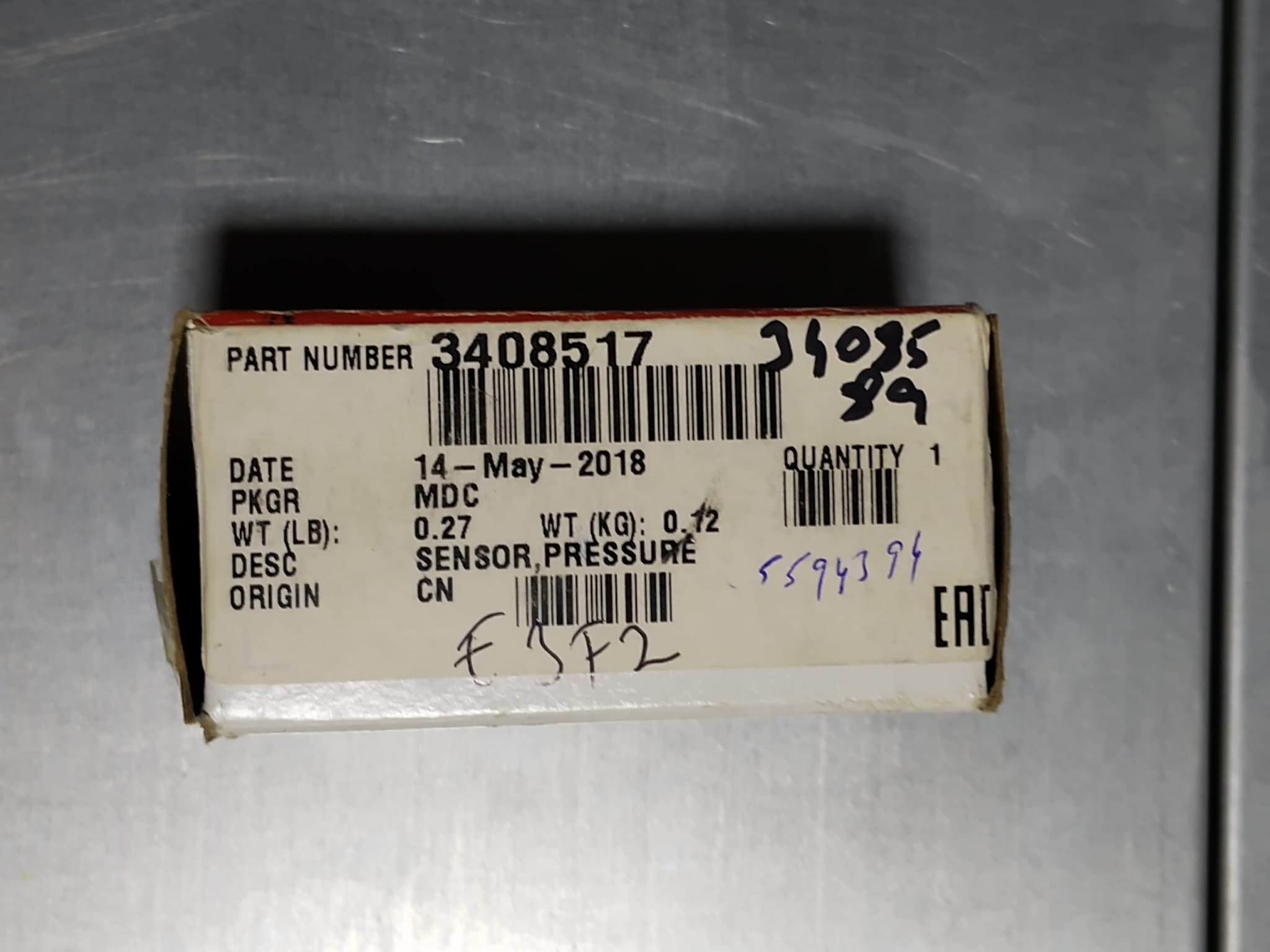 3408517 Sensor Pressure
