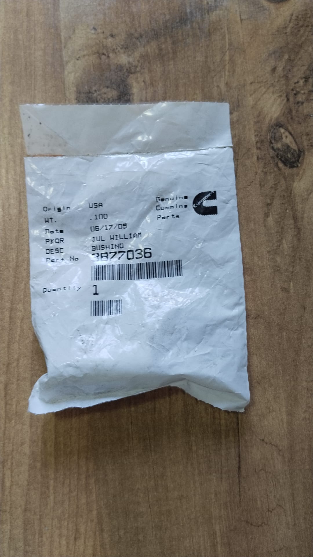 3877036 Bushing