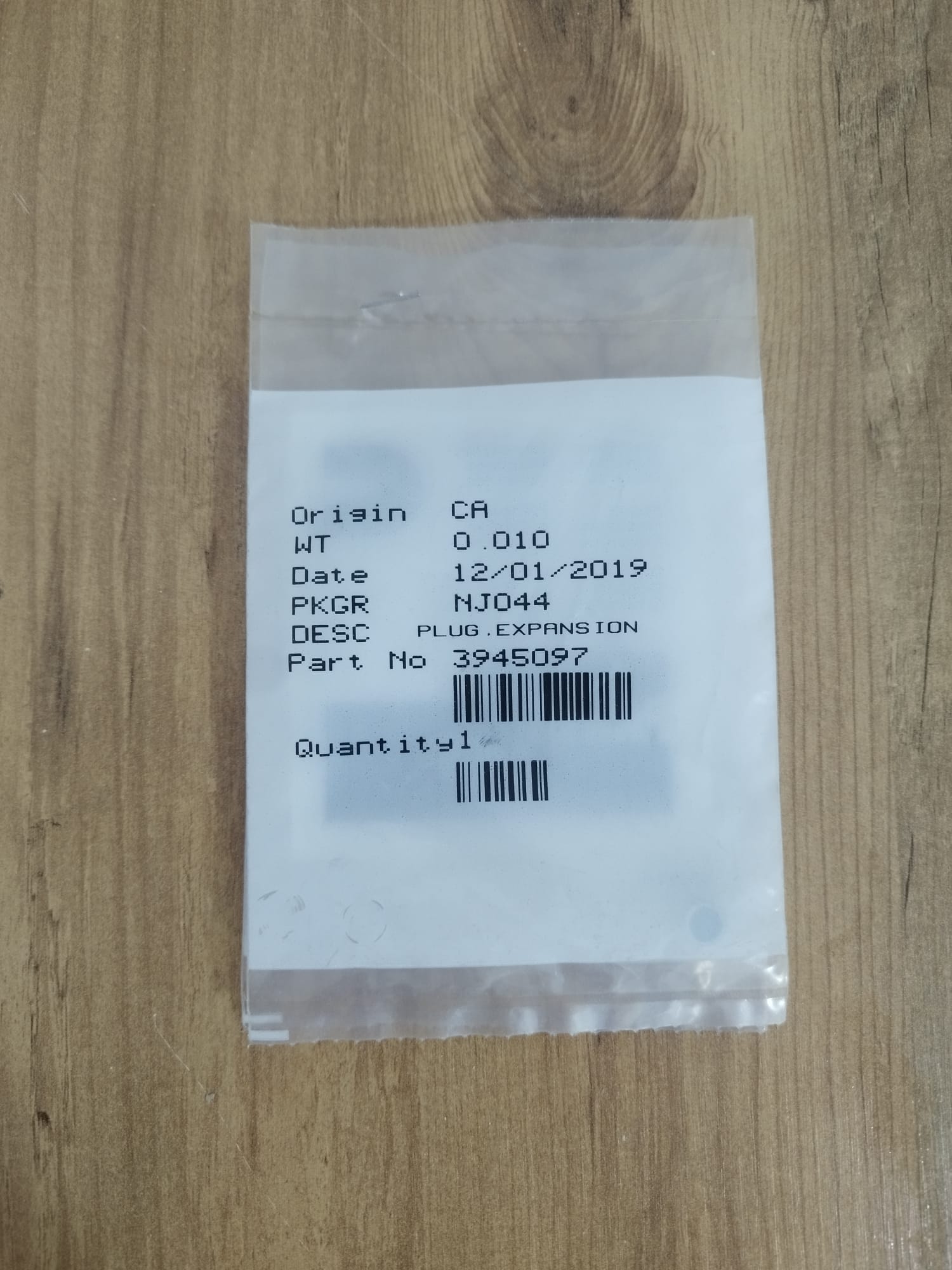 3945097 Plug Expansion