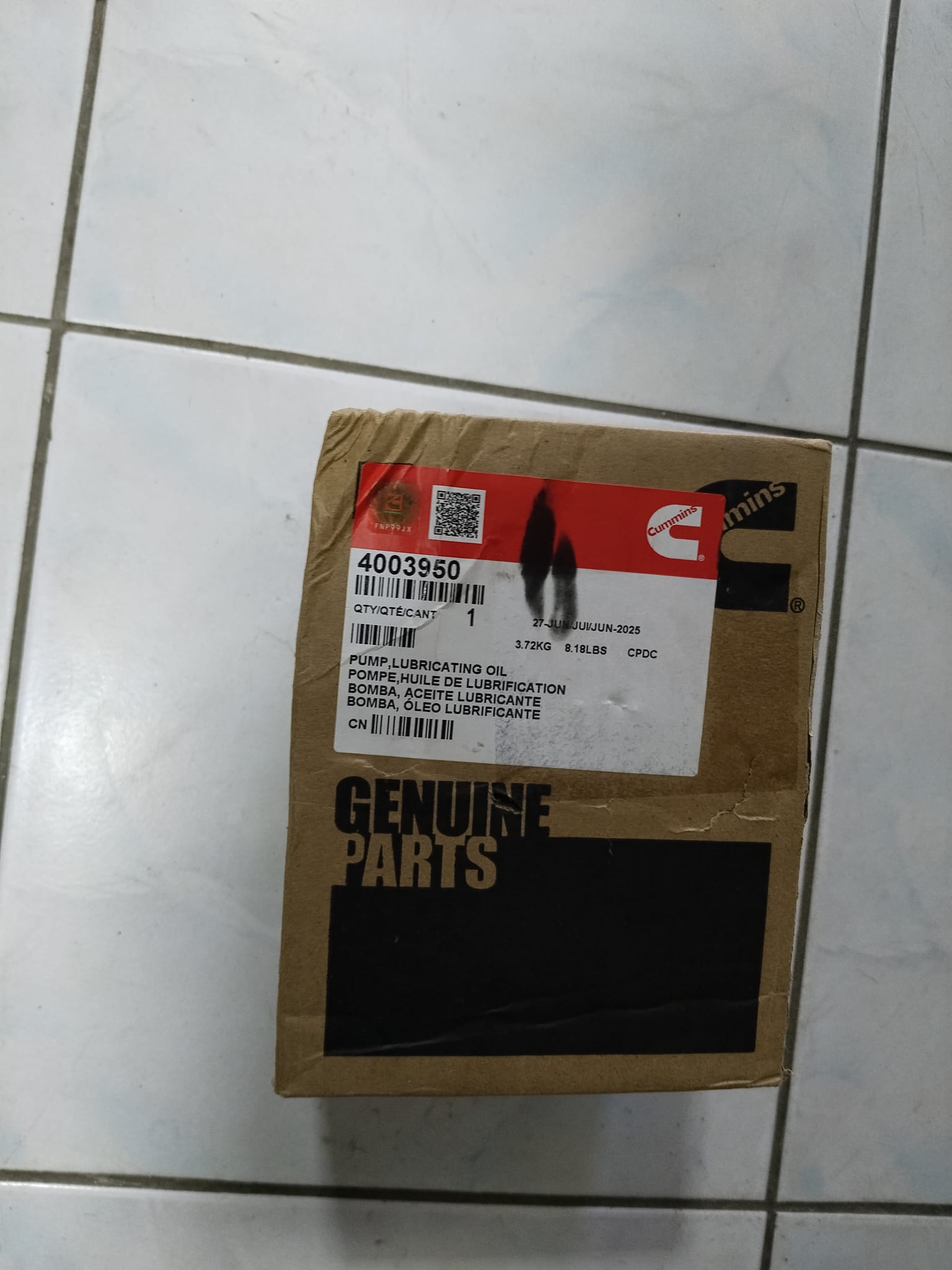 4003950 YAĞ POMPASI
