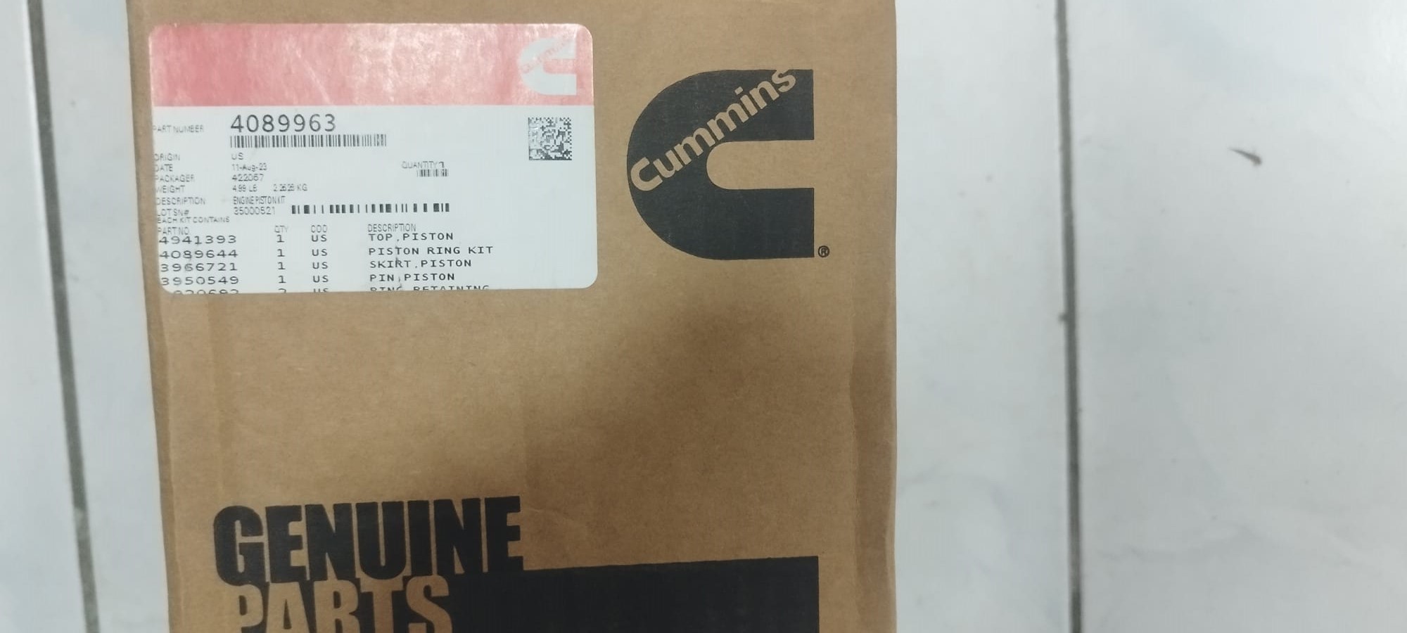 4089963 piston