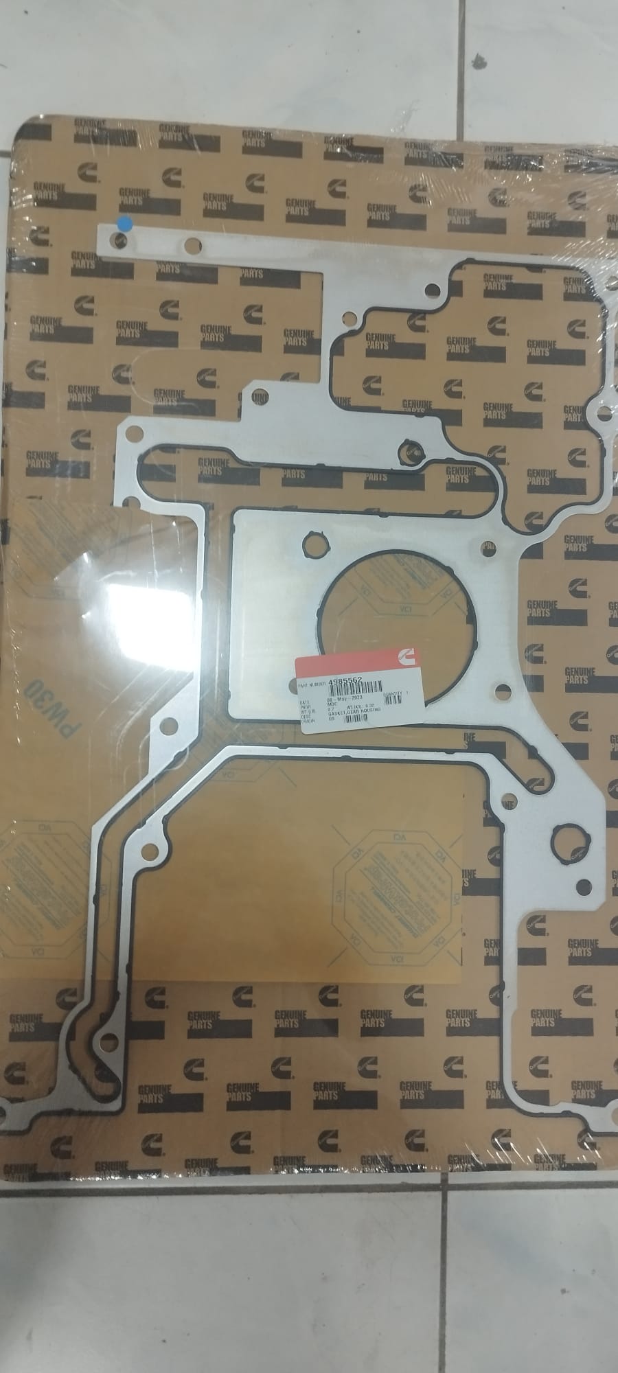 4985562 gear housing gasket