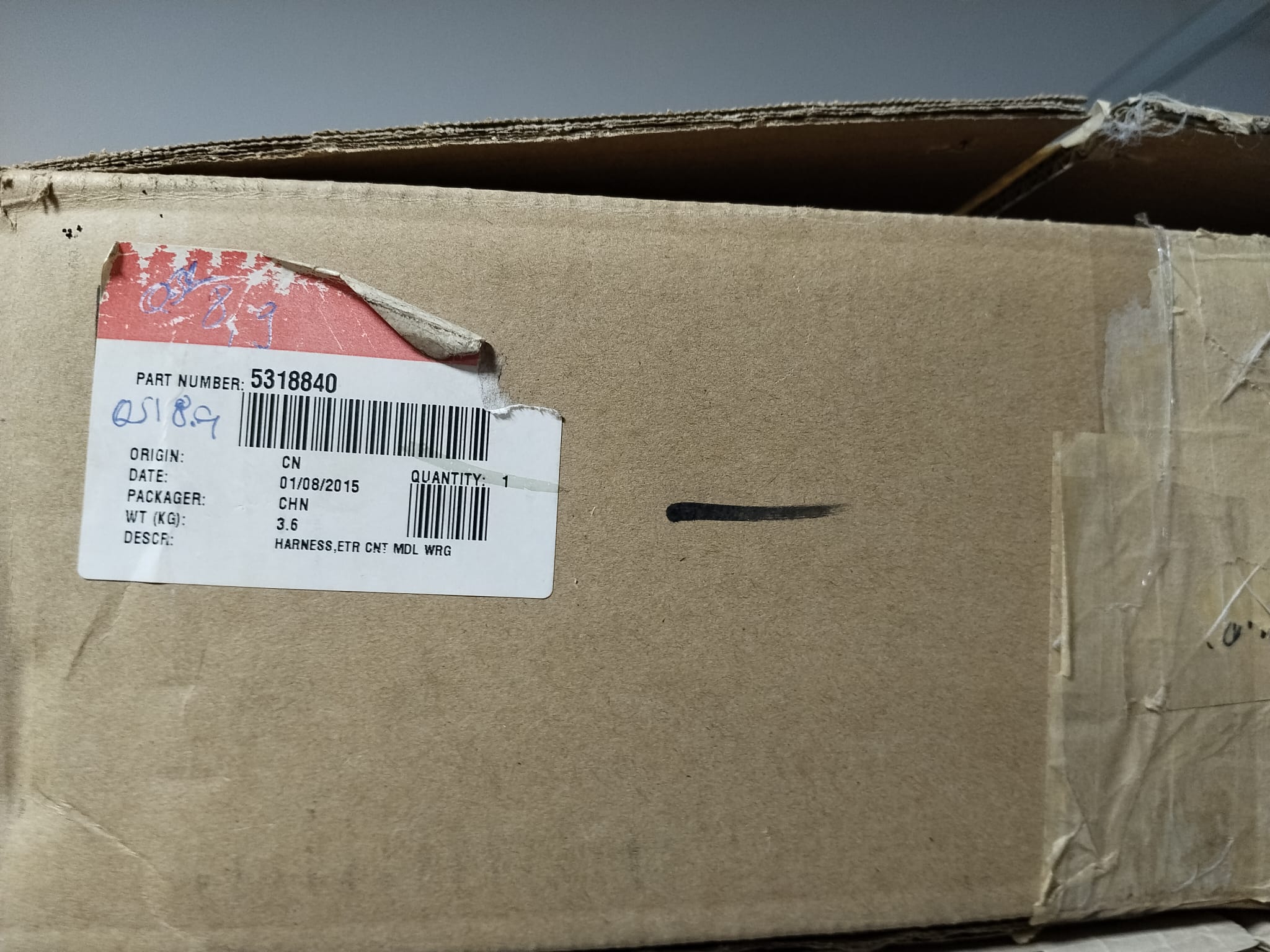 5318840 Harness  Etr Cnt Mdl Wrg